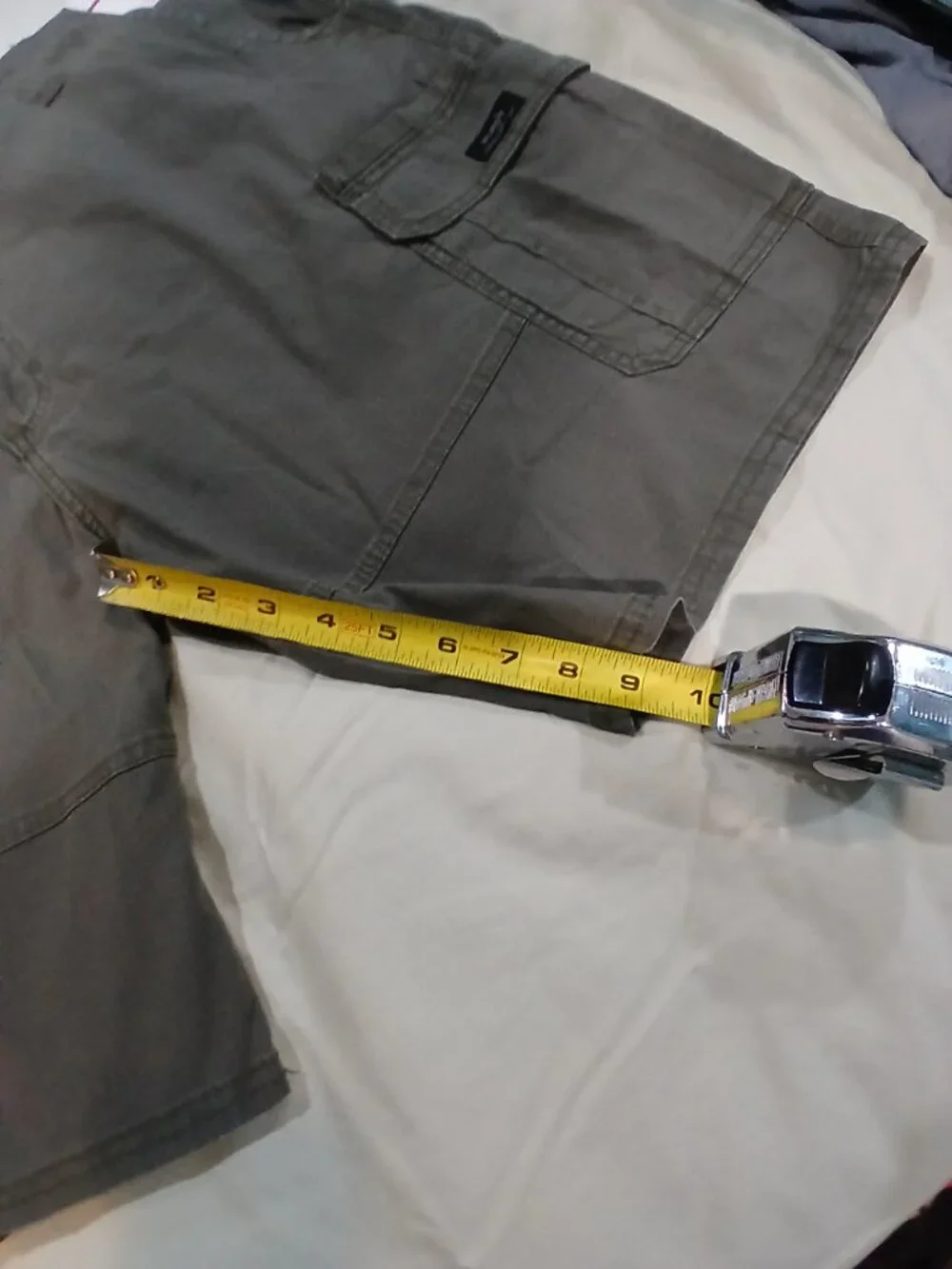 Wrangler Five Star Premium Cargo Shorts Men's 44 Olive Relaxed Fit NWT